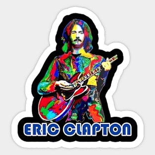 Vintage eric clapton Sticker